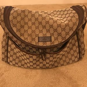 Gucci diaper bag
